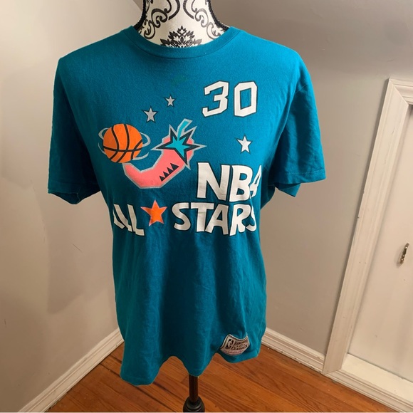 Mitchell & Ness Other - Mitchell and Ness 1996 NBA All Star Game East Scottie Pippen T-Shirt Medium Teal